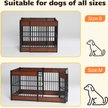Show in main carousel: RYPetmia 6-Panel Indoor & Outdoor Foldable Heavy Duty Dog & Cat Exercise Pen, 31.5-in, Mahogany slide 4 of 10