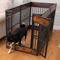 Show in main carousel: RYPetmia 6-Panel Indoor & Outdoor Foldable Heavy Duty Dog & Cat Exercise Pen, 31.5-in, Rustic Brown slide 5 of 10