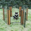 Show in main carousel: RYPetmia 6-Panel Metal Dog Exercise Pen, 31.5-in, Brown slide 5 of 9