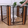 Show in main carousel: RYPetmia 6-Panel Metal Dog Exercise Pen, 31.5-in, Brown slide 3 of 9
