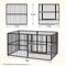 Show in main carousel: RYPetmia 6-Panel Metal Mesh Foldable Dog & Cat Exercise Pen, Black, 31.5-in slide 9 of 10