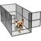 Show in main carousel: RYPetmia Indoor & Outdoor Heavy Duty Dog & Cat Exercise Pen, 31.5-in, Silver slide 8 of 10