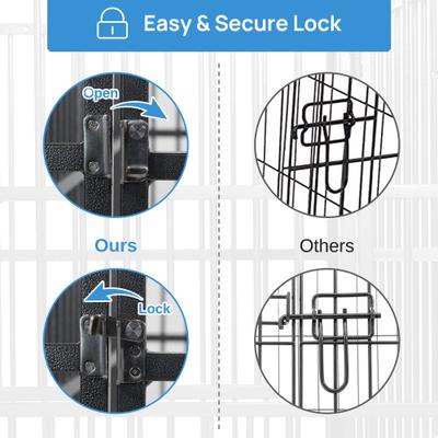 Show full view: RYPetmia Indoor & Outdoor Heavy Duty Dog & Cat Exercise Pen, 31.5-in, Silver slide 9 of 10
