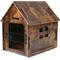 Show in main carousel: RYPetmia Indoor Wooden Dog & Cat House with Bed, Walnut, Medium slide 1 of 10