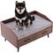 Show in main carousel: RYPetmia Modern Dog & Cat Sofa Bed with Drawers, 30-in, Grey slide 1 of 11