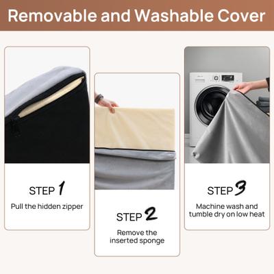 Show full view: RYPetmia Modern Dog & Cat Sofa Bed with Drawers, 30-in, Grey slide 6 of 11