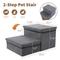 Show in main carousel: RYPetmia Non-Slip 2-Step Foldable Dog Stairs with Storage, Gray slide 6 of 11