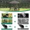 Show in main carousel: RYPetmia Outdoor Metal Dog Kennel with Roof, Black, Large: 4.5 x 4.5 x 4.9-ft slide 6 of 11