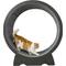 Show in main carousel: RYPetmia Running Wheel Cat Treadmill with Catnip, Large: 45-in, Black slide 1 of 10