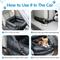 Show in main carousel: RYPetmia Waterproof PU Leather Travel Dog & Cat Car Booster Seat, Black slide 5 of 10