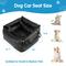 Show in main carousel: RYPetmia Waterproof PU Leather Travel Dog & Cat Car Booster Seat, Black slide 6 of 10