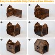 Show in main carousel: RYPetmia Wooden Indoor & Outdoor Dog House, Small/Medium, Brown slide 8 of 12