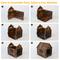 Show in main carousel: RYPetmia Wooden Indoor & Outdoor Dog House, Small/Medium, Brown slide 8 of 12