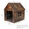 Show in main carousel: RYPetmia Wooden Indoor & Outdoor Dog House, Small/Medium, Brown slide 9 of 12