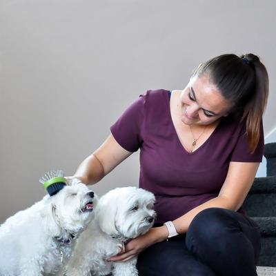 Show full view: Safari Combo Brush for Dogs, Medium slide 3 of 9