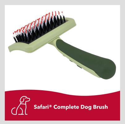 Show full view: Safari Complete Dog Brush slide 3 of 8