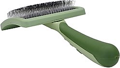 Safari Curved Firm Slicker Dog Brush, Medium