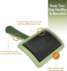 Safari Curved Firm Slicker Dog Brush, Medium slide 2 of 6