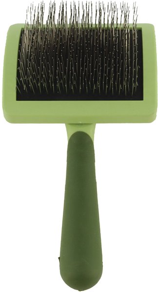 Show full view: Safari Curved with Coated Tips for Long Hair Dog Firm Slicker Brush, Large slide 4 of 9