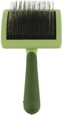 Show full view: Safari Curved with Coated Tips for Long Hair Dog Firm Slicker Brush, Large slide 5 of 10