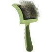 Show in main carousel: Safari Curved with Coated Tips for Long Hair Dog Firm Slicker Brush, Large slide 7 of 9
