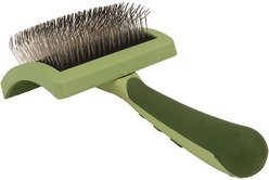 Safari Curved with Coated Tips for Long Hair Dog Firm Slicker Brush, Medium slide 1 of 8