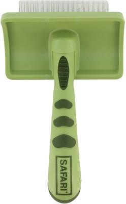 Show full view: Safari Curved with Coated Tips for Long Hair Dog Firm Slicker Brush, Medium slide 5 of 9