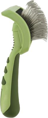 Show full view: Safari Curved with Coated Tips for Long Hair Dog Firm Slicker Brush, Medium slide 6 of 9