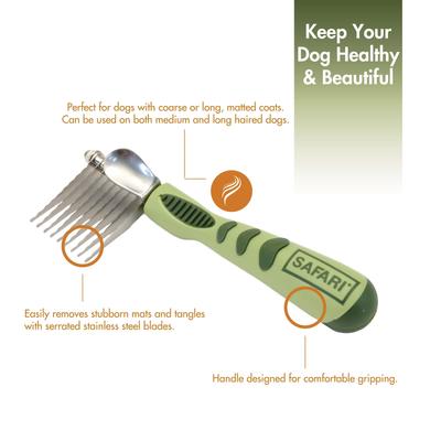 Show full view: Safari De-Matting Dog Comb slide 2 of 10