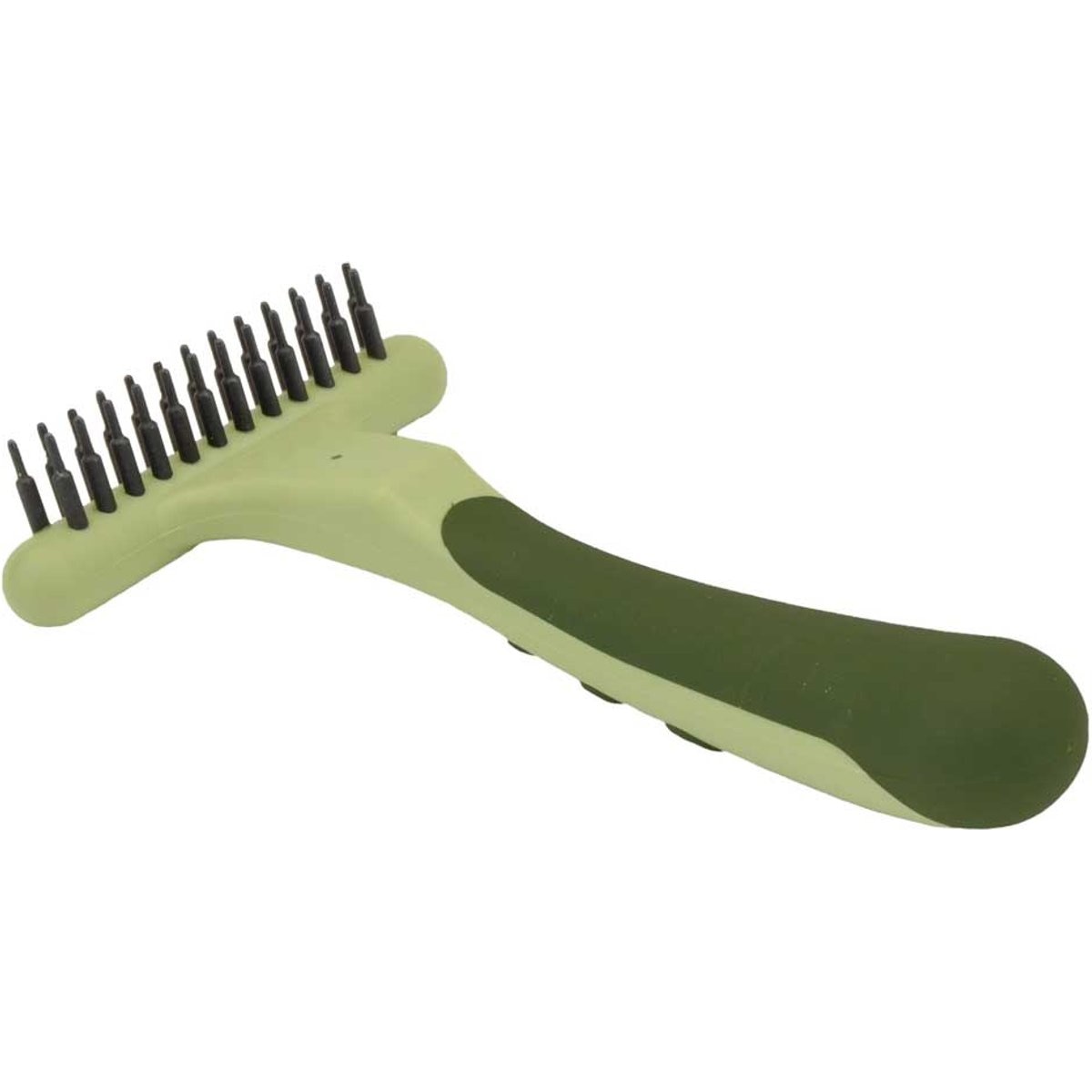 Safari Double Row Undercoat Rake Dog Grooming Tool, Small