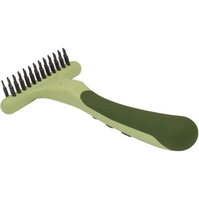 Safari Safari Double Row Undercoat Rake Dog Grooming Tool, Small