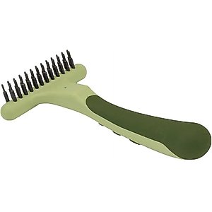 Safari Double Row Undercoat Rake Dog Grooming Tool, Small