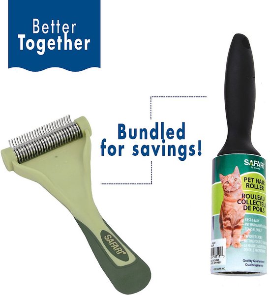 Show full view: Safari Hair Roller & Shed Magic Dog Brush slide 2 of 3