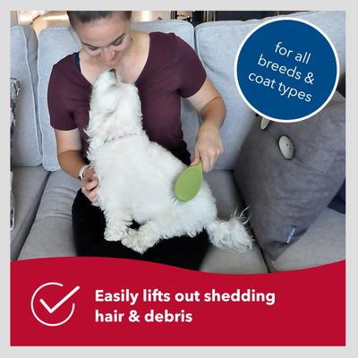 Show full view: Safari Wire Pin Brush for Dogs, Large slide 4 of 10