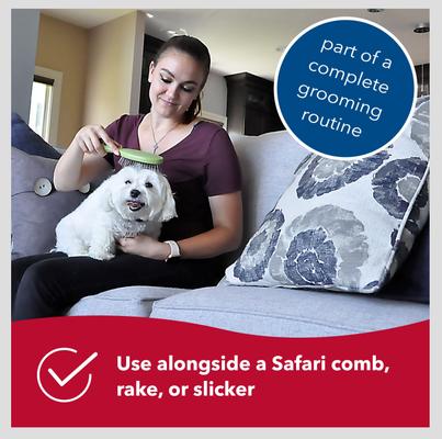 Show full view: Safari Wire Pin Brush for Dogs, Large slide 5 of 10