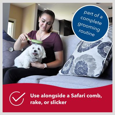 Show full view: Safari Wire Pin Brush for Dogs, Small slide 6 of 11