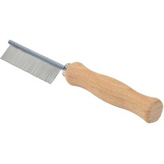 Safari Wood Handle Flea Comb for Dogs