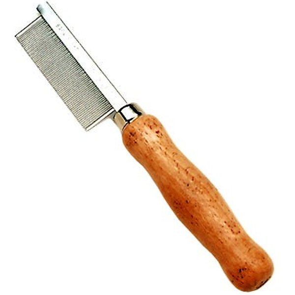 Four Paws Wood Handle Flea Comb for Extra Fine Coats