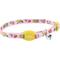 Show in main carousel: Safe Cat Adjustable Breakaway Magnetic Buckle Cat Collar, 8 to 12-in neck, 3/8-in wide, Fruit Salad slide 1 of 1