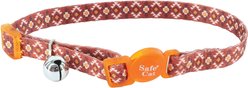 Safe Cat Fashion Adjustable Breakaway Cat Collar, 8 to 12-in neck, 3/8-in wide, Southwest