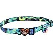 Show in main carousel: Safe Cat Heartbreaker Adjustable Breakaway Heart Buckle Cat Collar, 8 to 12-in neck, 3/8-in wide, Galaxy Nirvana slide 1 of 1