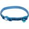 Show in main carousel: Safe Cat Jeweled Glitter Polyester Breakaway Cat Collar with Bell, Blue Lagoon, 8 to 12-in neck, 3/8-in wide slide 1 of 6
