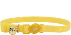Safe Cat Snag-Proof Polyester Breakaway Cat Collar with Bell, Banana Boat, 8 to 12-in neck, 3/8-in wide slide 1 of 4