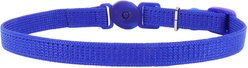 Safe Cat Snag-Proof Polyester Breakaway Cat Collar with Bell, Blue, 8 to 12-in neck, 3/8-in wide slide 2 of 4