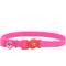 Show in main carousel: Safe Cat Snag-Proof Polyester Breakaway Cat Collar with Bell, Neon Pink, 8 to 12-in neck, 3/8-in wide slide 1 of 7
