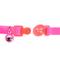 Show in main carousel: Safe Cat Snag-Proof Polyester Breakaway Cat Collar with Bell, Neon Pink, 8 to 12-in neck, 3/8-in wide slide 4 of 7