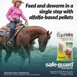 Safe-Guard Equi-Bits Fenbendazole Horse Dewormer, 1.25-lb bag slide 2 of 6