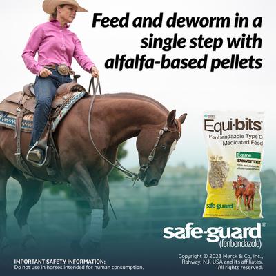 Show full view: Safe-Guard Equi-Bits Horse Dewormer, 1.25-lb bag, bundle of 2 slide 3 of 8
