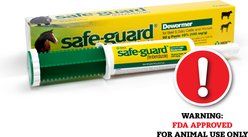 Safe-Guard Fenbendazole 10% Paste Horse Dewormer, 92-gm tube