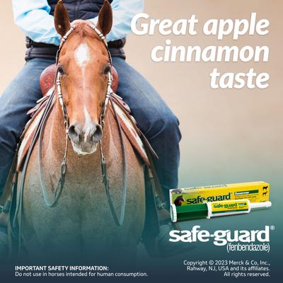 Show full view: Safe-Guard Fenbendazole 10% Paste Horse Dewormer, 92-gm tube slide 6 of 9